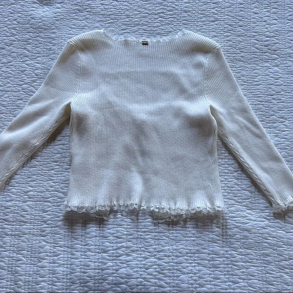 SOLD For love and lemons button cropped cardigan - Picture 7 of 10